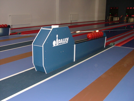 Pauly Kegelbahnen, Bowlingbahnen