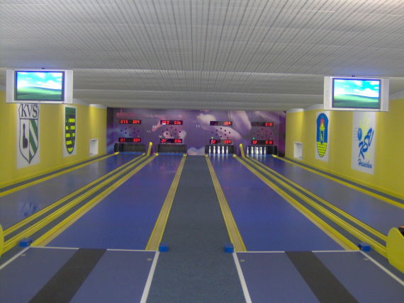 Pauly Kegelbahnen, Bowlingbahnen