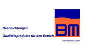 Logo Bernd M�ller GmbH Estrichzusatzmittel, Industriebodenbeschichtungen, Bodensanierung