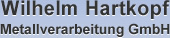 Logo Wilhelm Hartkopf Metallverarbeitung GmbH