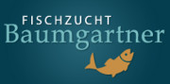 Logo Peter Baumgartner Kompetenz in Fischzucht, Fischbesatz, Speise- und Räucherfische + Stör