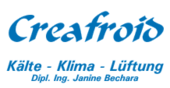 Logo Creafroid Kälte, Klima, Lüftung