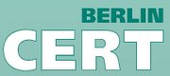 Logo Berlin Cert Prüf- und Zertifizierstelle für Medizinprodukte GmbH an der Technischen Universität Berl