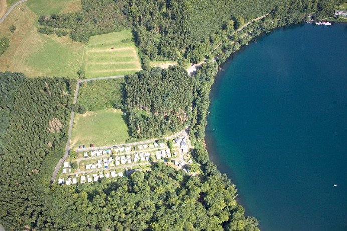 Campingplatz von oben